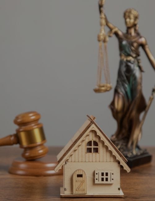 maillet judiciaire et maison